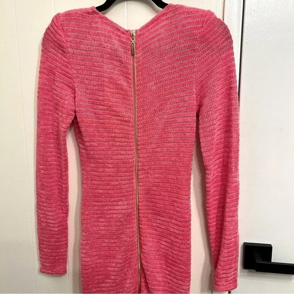 Bronx and Banco Amara maxi pink cut out dress NWT size XS - Picture 9 of 14